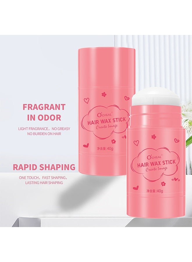 اوكيل عصا شمع الشعر للنساء ، شمع الشعر الأملس للشعر المتطاير والمجعّد، تحكّم في حواف الشعر، غير دهني وطويل الأمد، تصفيف تجعيد الشعر المليء بالحيوية. - Image 3