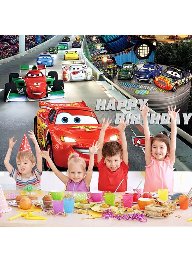 Pixar Birthday party background decoration cloth suitable for children's birthday photography supplies background photo props (size 150cmx100cm) - Image 2