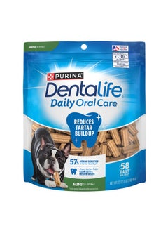 DentaLife Daily Oral Care Dog Treats for Small Dogs 5-20 lbs., Chewy Dental Treat to Freshen Breath and Fight Tartar, Chicken Flavor, 17.1 oz., 58 Chews - 58 ct. Pouch - pzsku/Z3F46D2483A26BCDD696EZ/45/_/1737031660/31efa0c8-73be-49ff-9f52-a6f1336afe8f