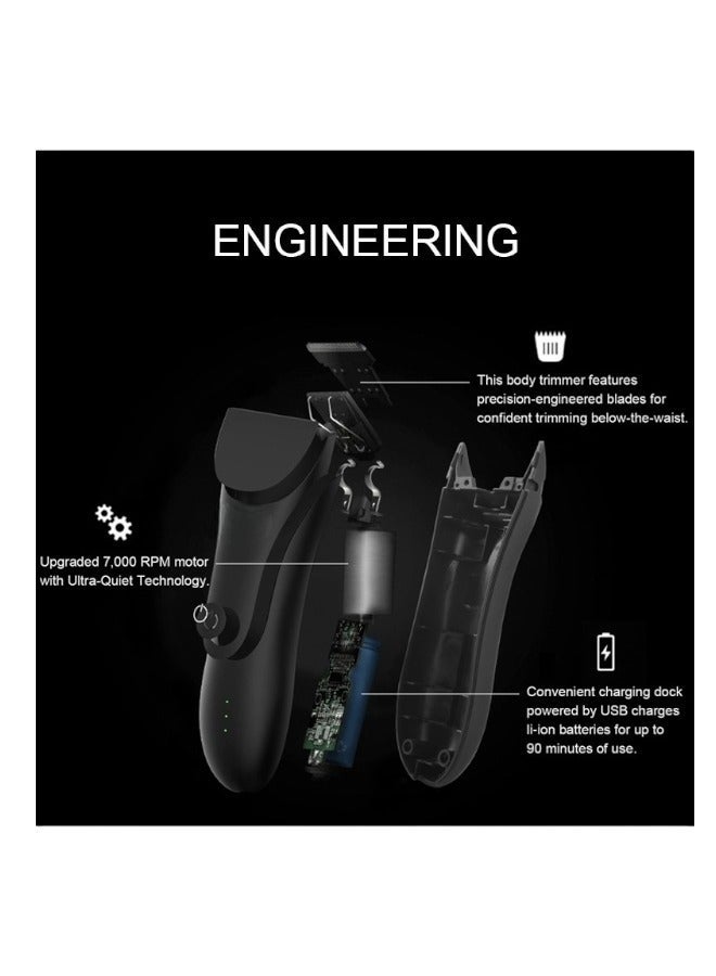 دينكس ماكينة حلاقة الشعر الكهربائية المقاومة للماء للرجال والنساء - Image 4