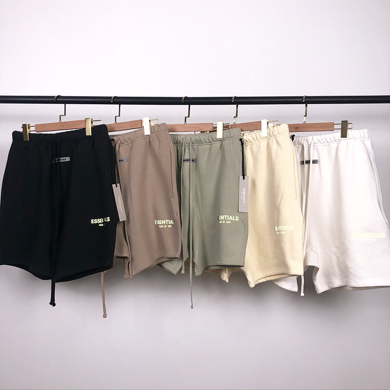 شورتات مخملية أساسية 2020Fw سويت شيرت علامة أزياء الشارع تخفيضات الشورتات المخملية - Image 2