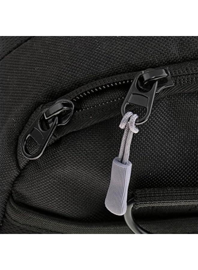 10pcs Zipper Pull Cord Zip Puller Zip Fastener Zip Slider Replacement Jacket Bag, Grey - Image 4