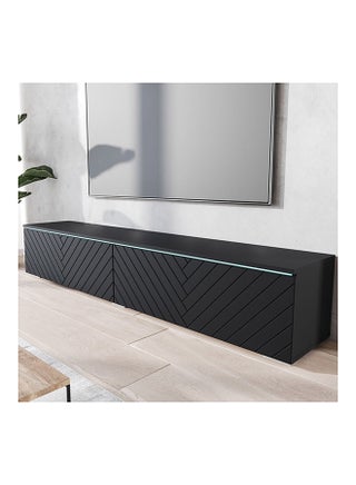 Alone TV Cabinet Black 140cm and 180cm Width in Black Color - pzsku/Z3F47028DAC0323F21A10Z/45/_/1718121286/f4d91488-ea25-4340-a097-2b7b621d6766