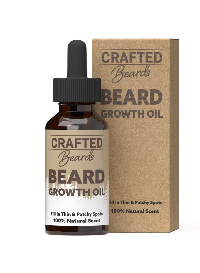 Crafted Beards Beard Growth Oil Beard Growth Serum Beard Oil For Men Growth Beard Growth Vitamins Beard Growth Beard Growth For Men Beard Growth Oil For Men 1 Fl Oz (1 Pack) - Image 1