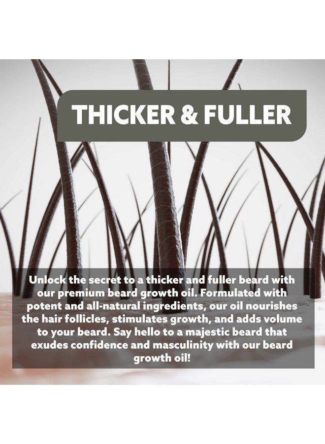 Crafted Beards Beard Growth Oil Beard Growth Serum Beard Oil For Men Growth Beard Growth Vitamins Beard Growth Beard Growth For Men Beard Growth Oil For Men 1 Fl Oz (1 Pack) - Image 3