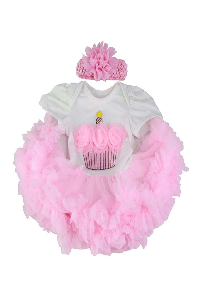 ZIYIUI Reborn Baby Dolls Clothes 22 inch Outfit Accessories 2pcs Set for 20-22 Inch Reborn Doll Newborn Girl White and Pink Skirt - Image 1