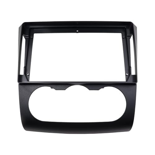 DKMUS Radio Stereo Bezel for Nissan Altima 2006-2012 Dash Installation Mount Trim Kit Fits 9" and Double Din (Manual A/C) - Image 2