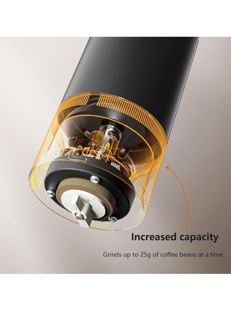 Captaintech Machine, Electric Coffee Grinder Programmable Coffee Maker, Portable Capacity Large Bean One-Touch Operation for Coffee Spices Dry Herbs  - Image 2