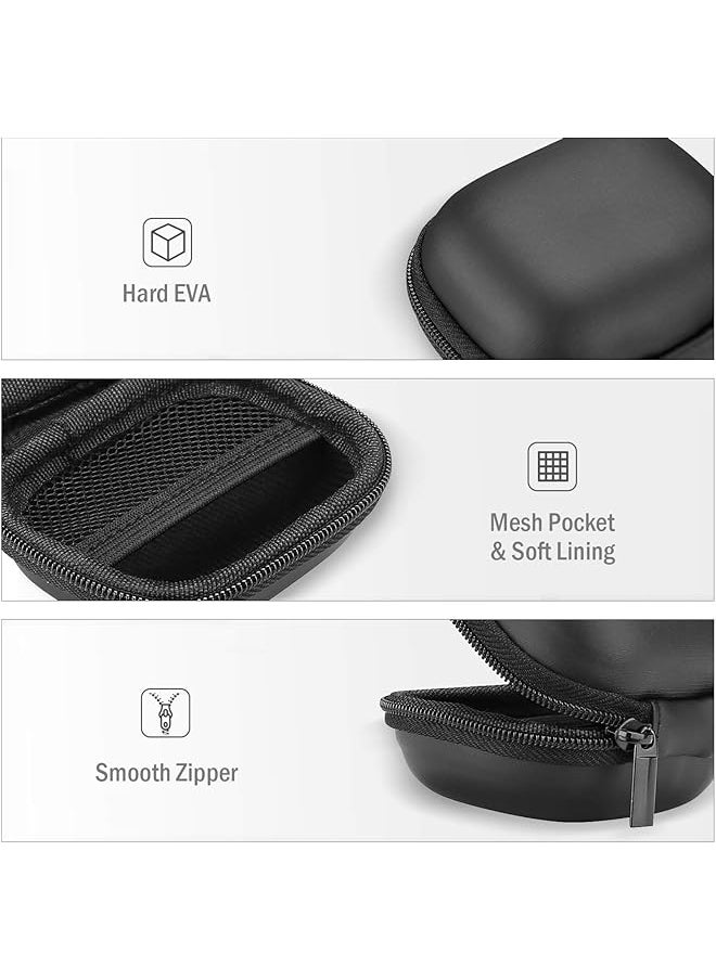 Procases - Airpods 3 2021 Airpods Pro 1St 2Nd Jabra Elite 75T Beats Studio Buds Case Hard Shockproof Eva Travel Carrying Earbuds Storage Bag For Airpods 3 Pro Jabra Elite 75T Earphones Black - Image 1