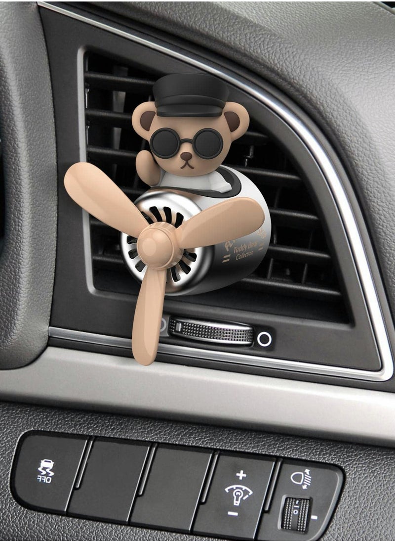 Excefore - Car Air Fresheners Vent Clips(Teddy bear) - Image 1