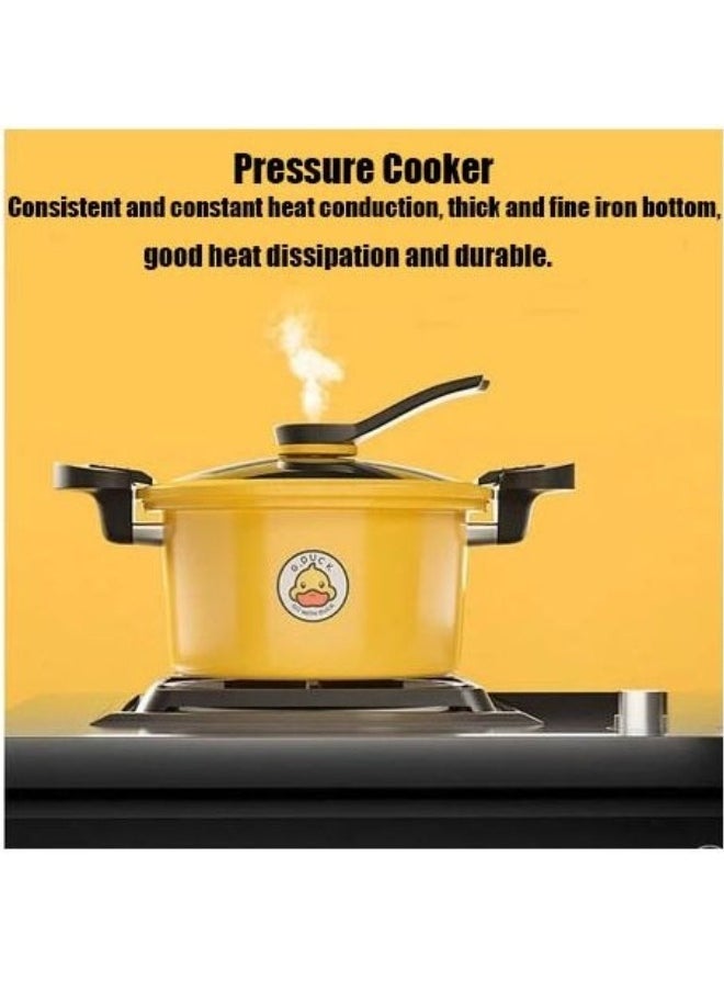 3.5Liters Multifunctional small pressure cooker non-stick quick soup MEDIUM Size 22 Cm -3.5Liters Multicolour