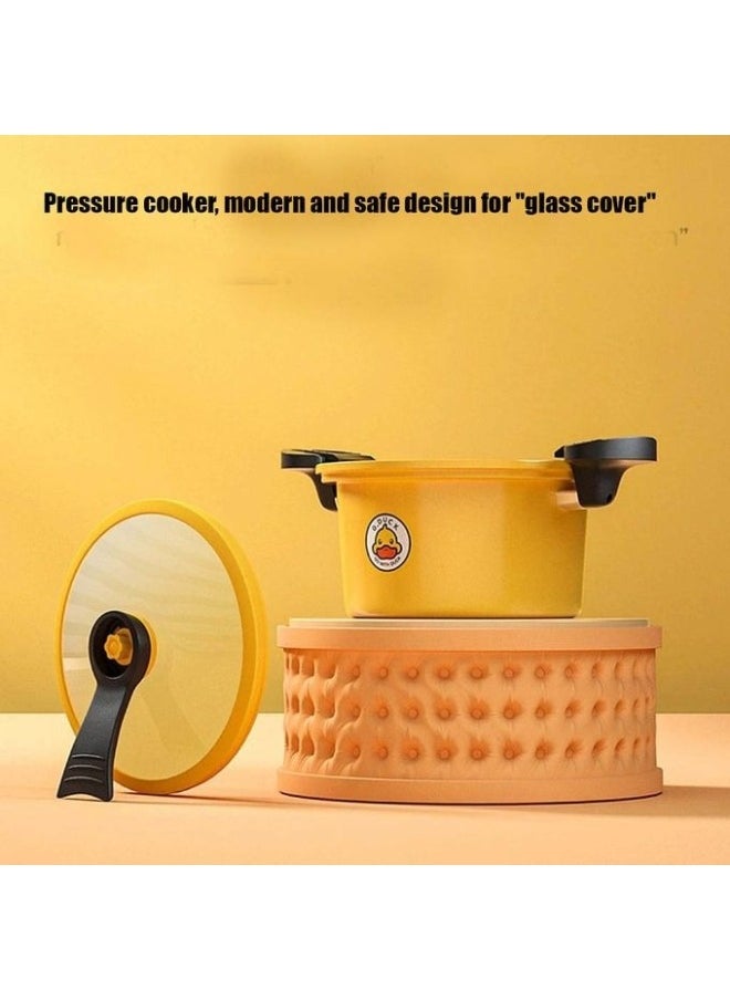 3.5Liters Multifunctional small pressure cooker non-stick quick soup MEDIUM Size 22 Cm -3.5Liters Multicolour