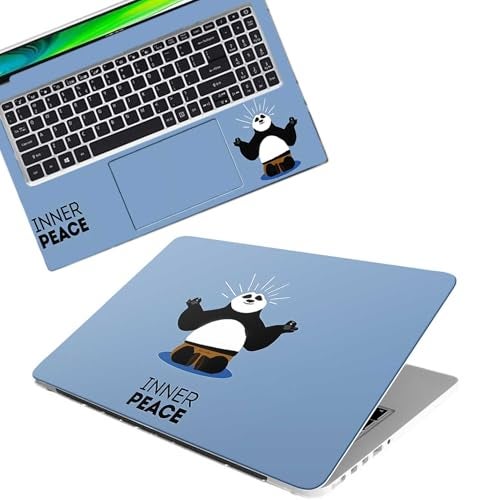 Inkykart DSGN 89 Full Body Laptop Skin Bubble-Free| Laminated| Removable| HD Quality Sticker for Laptops Upto 15.6 Inches Compatible with Hp/Dell/Acer/Lenovo/Asus etc. - Image 1