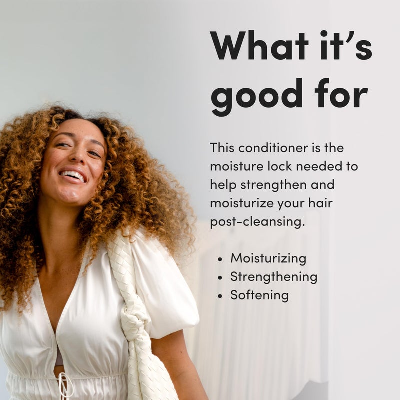 hers Triple Threat Conditioner for Women - Thickening, Moisturizing, Reduces Shedding - Color Safe Hair Loss Conditioner - Napa Rose - 6.4 fl oz - Image 4