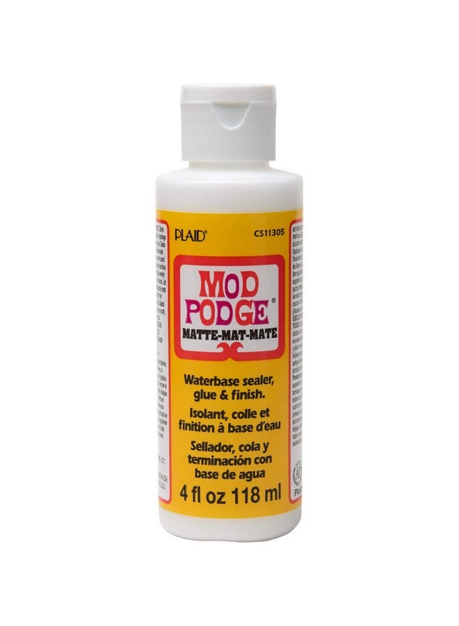Mod Podge Matte All-In-One Waterbase Sealer / Glue / Finish 118Ml  - Image 1