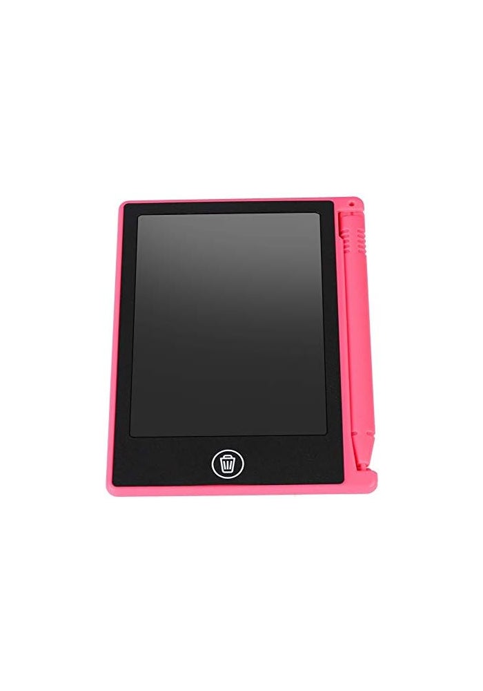 DIYIER 4.5-Inch LCD Drawing Board for Kids - Red Handwriting Tablet - Image 1
