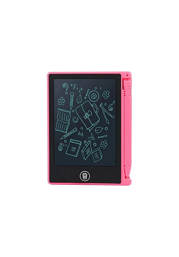 DIYIER 4.5-Inch LCD Drawing Board for Kids - Red Handwriting Tablet - Image 3