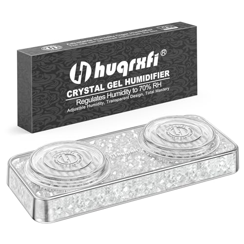 HUQRXFI Pre-Filled Cigar Humidifier, Cigar Crystal Gel Humidifier, Suitable for Cigar Boxes and Cigar Cabinets, Maintains Ideal Humidity at 70% and Keeps Cigars Fresh, Cigar Accessories - Image 1