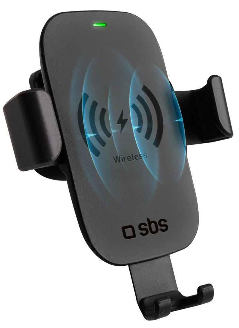 SBS - SBS Gravity Wireless Charger Car Holder, 10W Fast Charge - Image 1