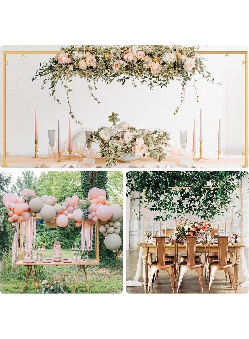 Over The Table Rod Stand with Universal Clamps, Heavy Duty Metal Table Arch for Wedding, Eid, Ramadan & Birthday Party Decor, Fits Thick Tables Up to 7cm - Image 5