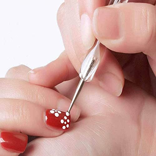 Belicia 20 Pcs Nail Art Gel Design Pen Painting Polish Brush Dotting Drawing Tools Set - Image 5