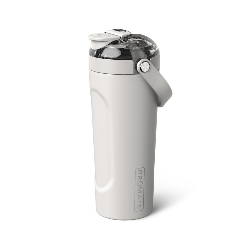 BrÃ¼Mate BrMate MultiShaker Blender Shaker Bottle 100 Leakproof Insulated Stainless Steel Pre Workout and Protein Shaker Bottle for the Gym 25oz Dune - Image 2