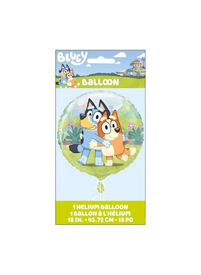 Unique Bluey Round Multicolor Foil Balloon - 18" | Premium Quality & Reusable - Perfect for Celebrations & Kids Parties (1 Count Pack) - Image 5