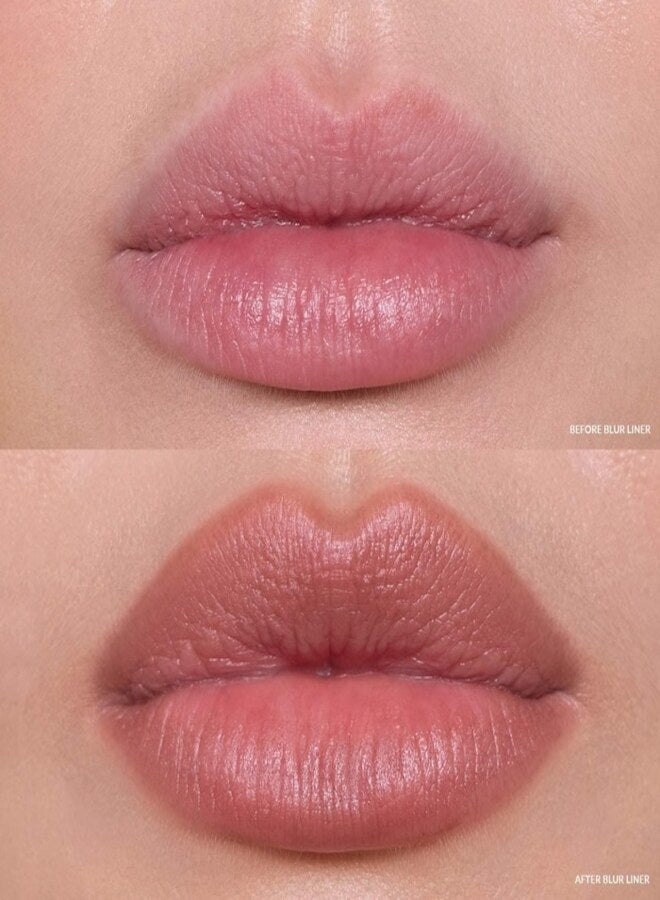 REFY Lip Blur Lip Liner Stone - Light Beige Brown, Creamy Blendable Formula, Soft-Focus Blurred Finish, Long-Wearing Lip Definition, 0.029 oz / 0.85 g - Image 3