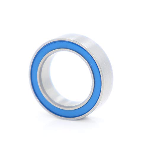 FUSHIBEARING MR128-2RS Ball Bearing 8x12x3.5mm Compatible with Traxxas 7020 RC Vehicles,8x12mm ABEC-3 Blue Rubber Sealed Ball Bearings (Pick of 10pcs) - Image 2