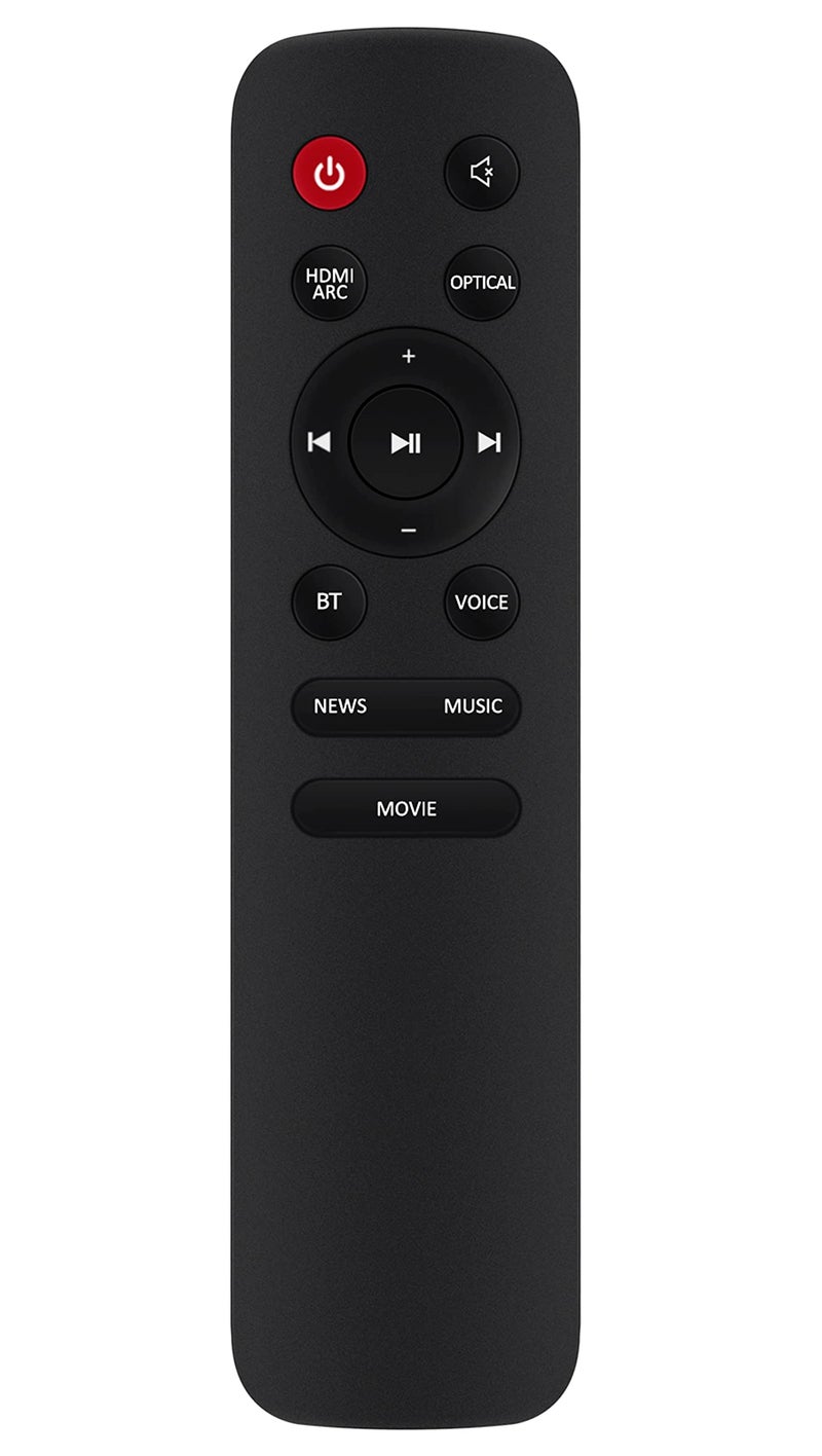 VINABTY Replace Remote Controllor fit for JBL Cinema Home Theater Soundbar SB140 SB120 SB170 Bar 2.1 JBLBAR21BLKAM Sound Bar Speaker - Image 1