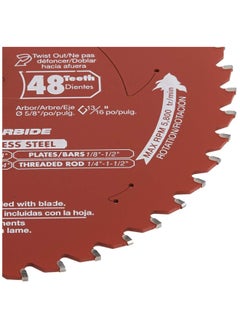 Diablo Diablo D0748F 7 1 4 In X 48 Tooth Steel Demon Ferrous Metal Cutting Saw Blade 7 1 4  - Image 3