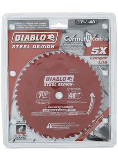 Diablo Diablo D0748F 7 1 4 In X 48 Tooth Steel Demon Ferrous Metal Cutting Saw Blade 7 1 4  - Image 4