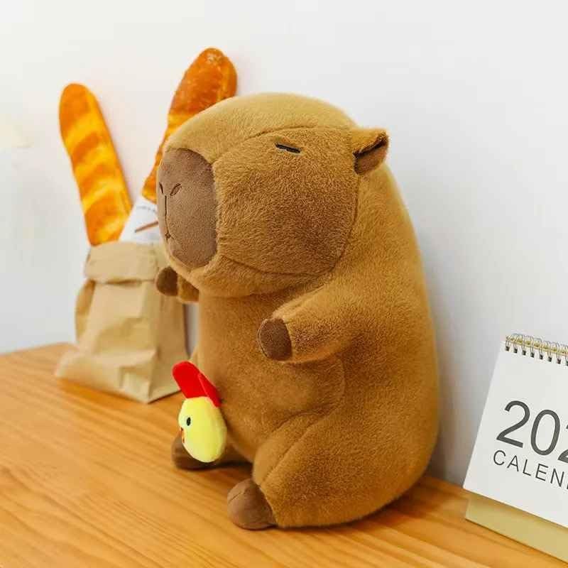 Softdreams Soft Plush Toy for Kids – Cute Stuffed Animal Soft Toy – Soft Cuddly Toy for Baby Boys & Girls, Return Gift & Room Décor - Snot-Pulling Capybara 45cm - Image 5