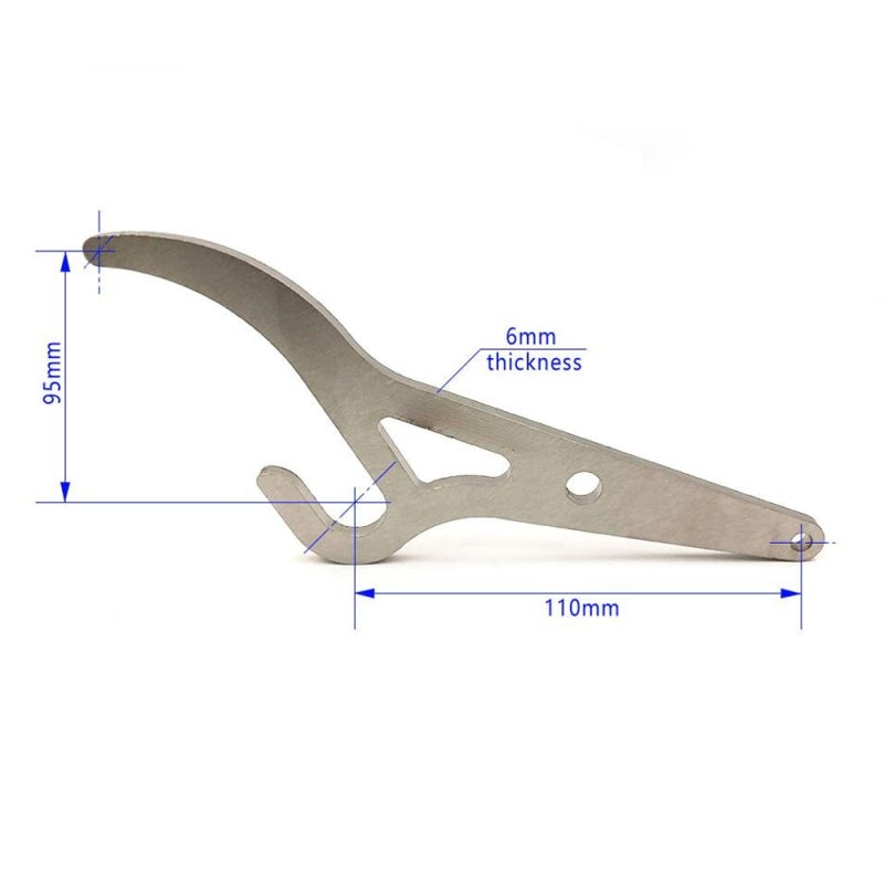 Tire Bead Lifter: Silver Sturdy Stainless Steel, No Tire Scratch, Lightweight Tire Wrench - Durable Corrosion-Resistant Tire Lever for Motorcycle Car Tire Repair - Image 4