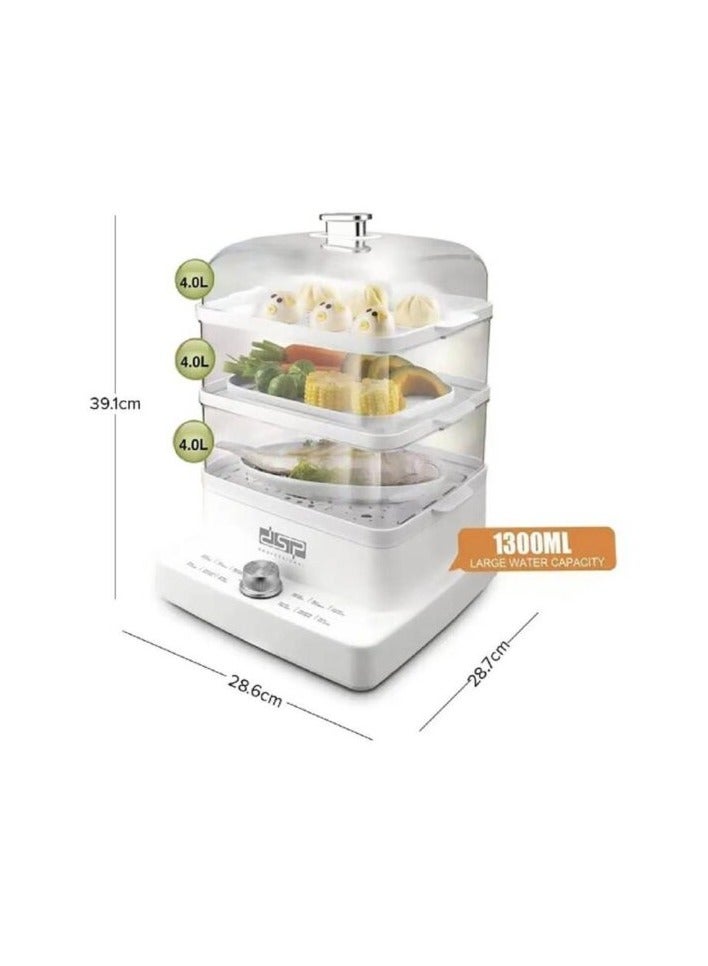 DSP Dsp KA5015, Food Steamer 1200w  - Image 3