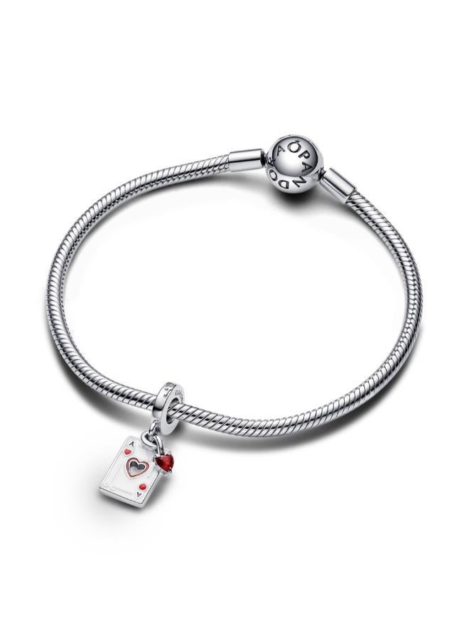 PANDORA Disney Villains Queen of Hearts Double Dangle Charm - Image 3