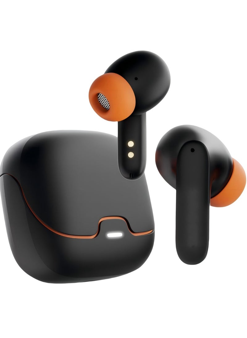 Bluetooth Headphones True Wireless Earbuds 60H Playback LED Power Display Earphones with Wireless Charging Case IPX5 Waterproof in-Ear Ear buds with Mic for TV Smart Phone Laptop Computer Sports  - Image 1