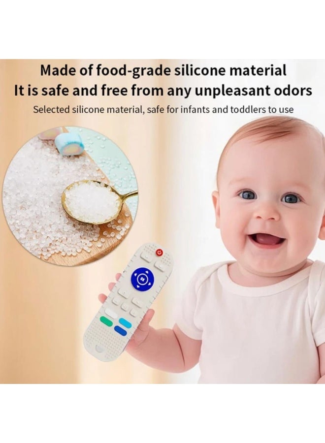 Silicone Sensory Remote Control Toy for Newborn Babies – Soft Teething Toy – BPA Free – 0+ Months - Image 3