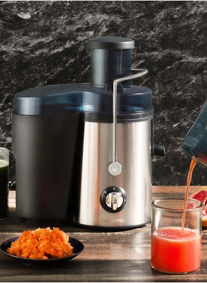 Swiss Pro+ Swiss Pro+ Juice Extractor For Fruits and Vegetables - Centrifuge  - Stainless Steel - 450 W  - Image 1
