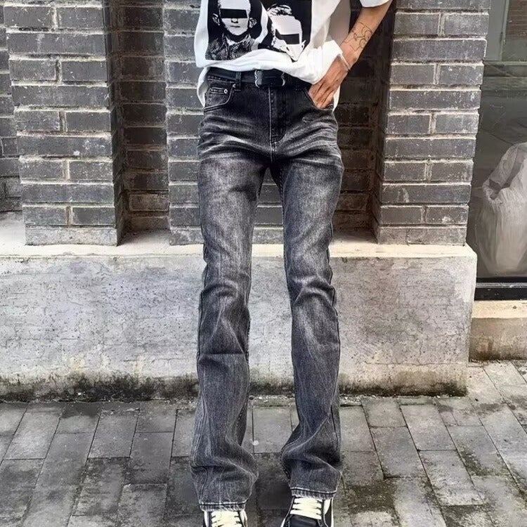 Unisex Casual Daily Denim Jeans - Image 1