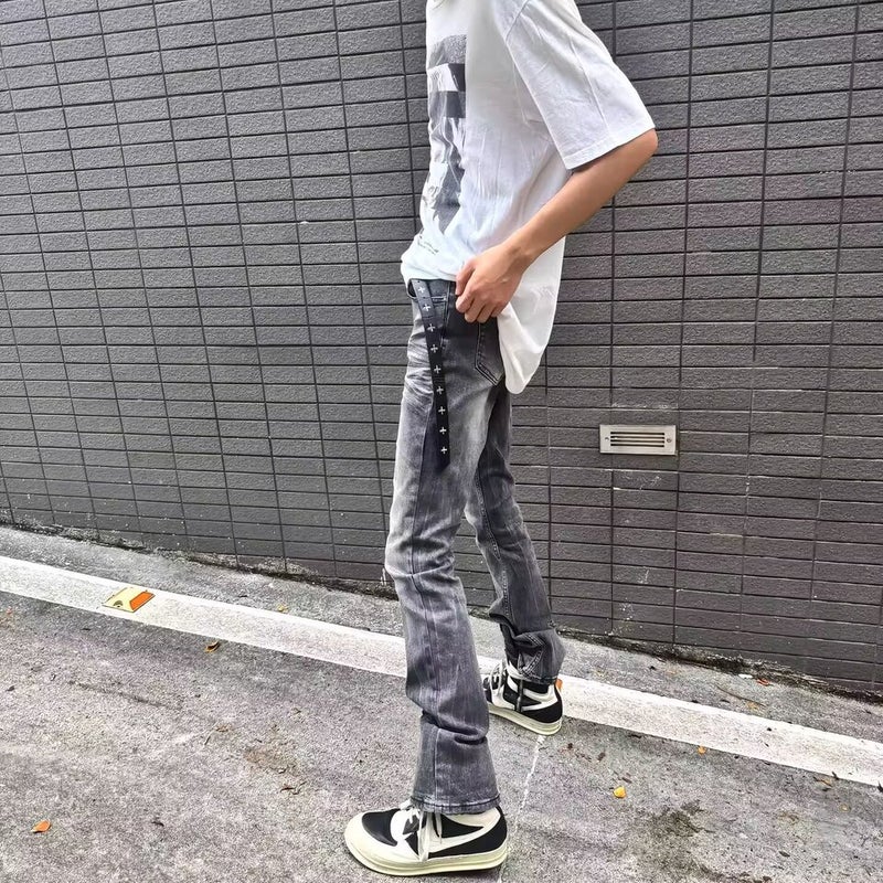 Unisex Casual Daily Denim Jeans - Image 3