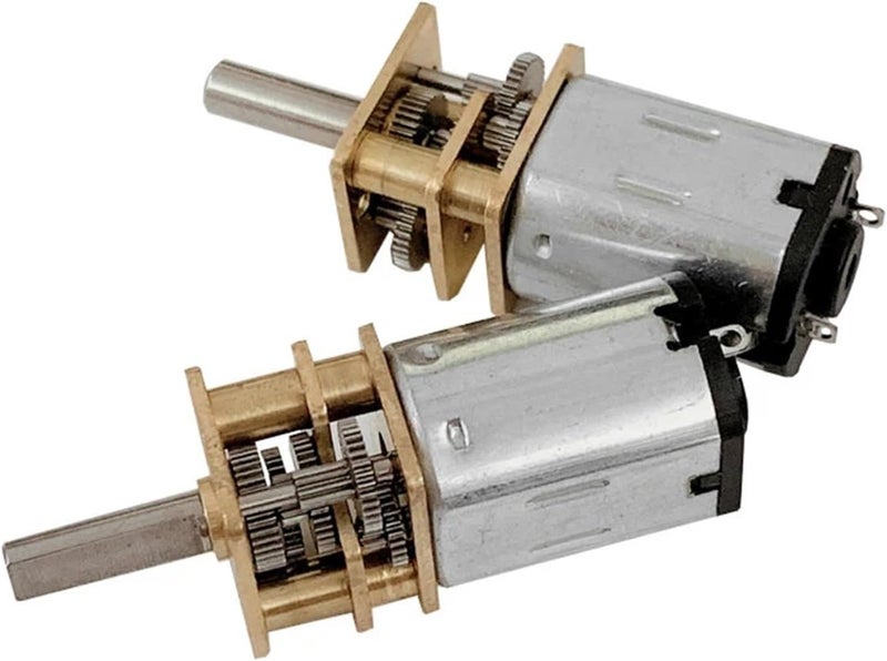 GA12-N20 DC 3V 6V 12V عجلة محرك ميكرو معدنية بترس دقيقة، سرعة دوران 30RPM/50RPM/60RPM/100RPM/150RPM/200RPM/300RPM/600RPM/1000RPM، 1 قطعة (150RPM، 6V) - Image 5