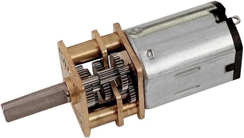 GA12-N20 DC 3V 6V 12V عجلة محرك ميكرو معدنية بترس دقيقة، سرعة دوران 30RPM/50RPM/60RPM/100RPM/150RPM/200RPM/300RPM/600RPM/1000RPM، 1 قطعة (150RPM، 6V) - Image 4