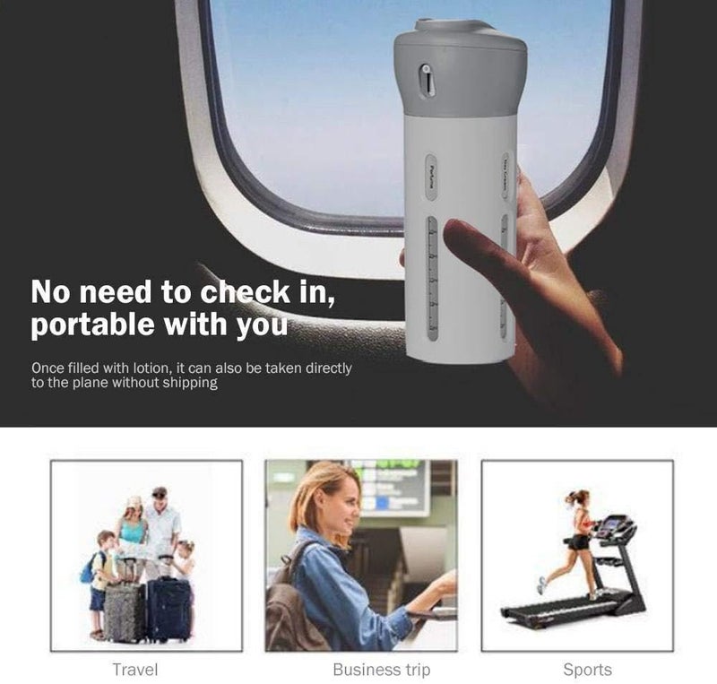 40ml Travel Dispenser Bottle 4 in 1 Multicolor Leak Proof Refillable Travel Bottle Perfect for Shampoo Conditioner Lotion Cream Travel Cosmetic Organizer - Image 2