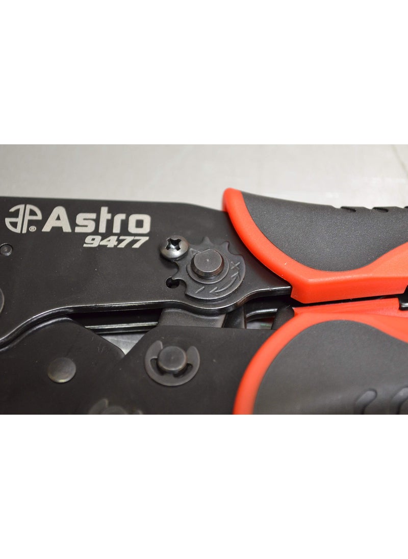 Astro Pneumatic Tool Astro Pneumatic Tool 9477 7-Piece Professional Quick Interchangeable Ratchet Crimping Tool Set  - Image 3