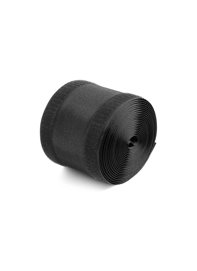 Generic - 1 meter Black Cord Cover Carpet Cable Cover Floor Cord Cover Cable Protector Cable Management for Office and home - Image 1