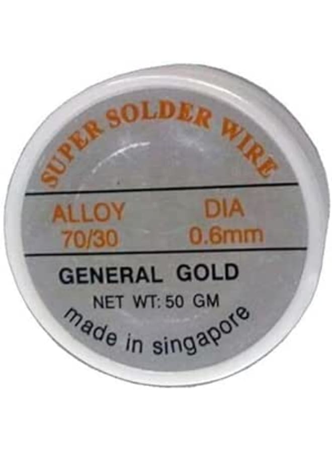 Soldering Wire (0.6mm/50g, 70/30).