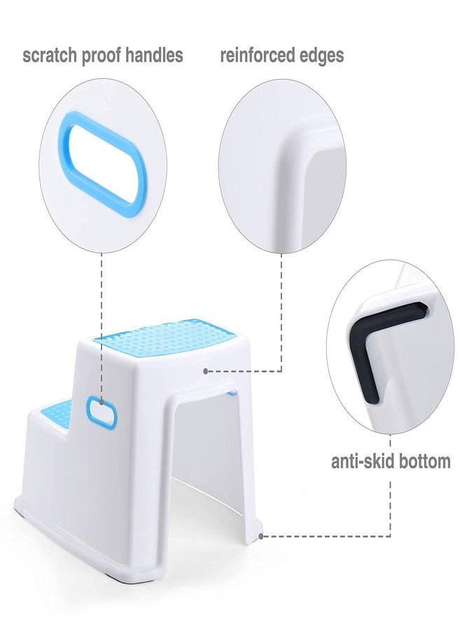 Glaceon Step Stool for Kids | Toddler Safety 2 Steps for Bathroom, Kitchen and Toilet Potty Training | Slip Resistant Soft Grip for Safety (Pack of 1) - Image 5