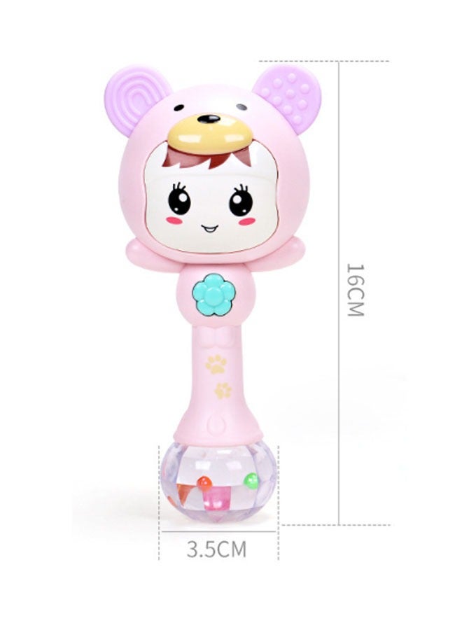 Bukela Baby Teething Sand Hammer Stick, Baby Sand Hammer Rattle, Sound Caterpillar Music Baby Rattle, Educational Teething Toy Cartoon Baby Rattle, Cartoon Music Soothing Essential - Image 2