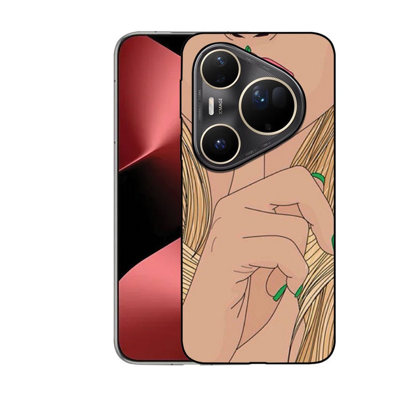 الصيد العين غطاء حماية مطبوع لهاتف هواوي بيورا 80 برو - شششش - Image 1